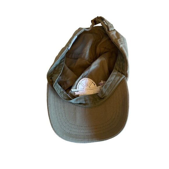Vintage Style Khaki Baseball Cap With "Bodie Calif. Est. 1859" Embroidery - Picture 4 of 6